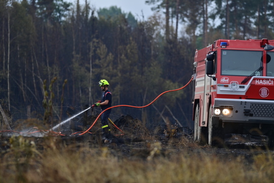 Lesy ČR kvůli riziku požárů zakázaly ve svých lesích pálit klestí