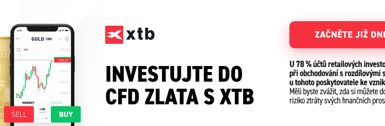 Zlato výkonností překonalo bitcoin i další riziková aktiva