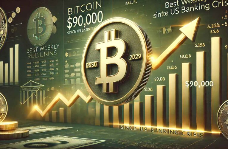 Bitcoin míří k 95 000 USD. Je v nejlepší kondici od americké bankovní krize