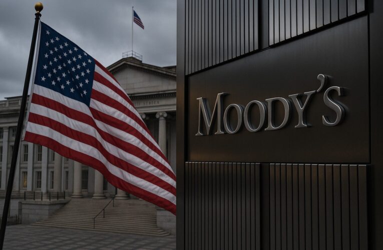 Moody’s snižuje úvěrový rating USA kvůli rostoucím fiskálním tlakům