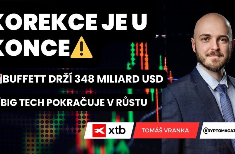 Tomáš Vranka: Korekce na akciových trzích končí!