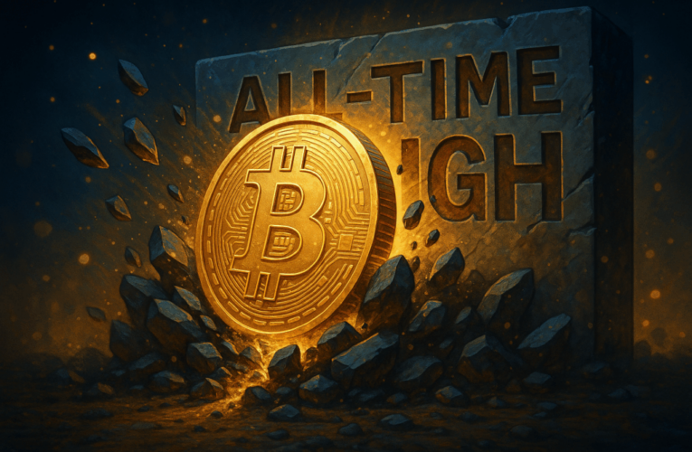 Bitcoin v květnu dosáhl nejvyšší zavírací ceny v historii na 104 653 USD