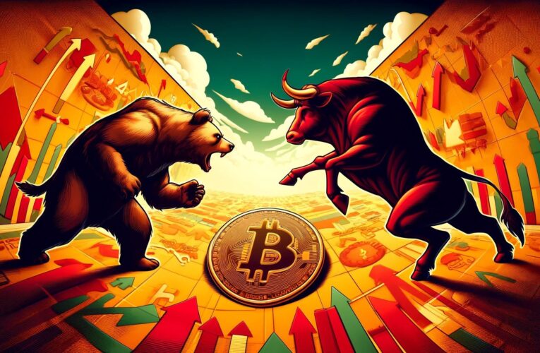 Bitcoinoví tradeři předpovídají velkou korekci, cena BTC cílí na likviditu pod 100 000 USD