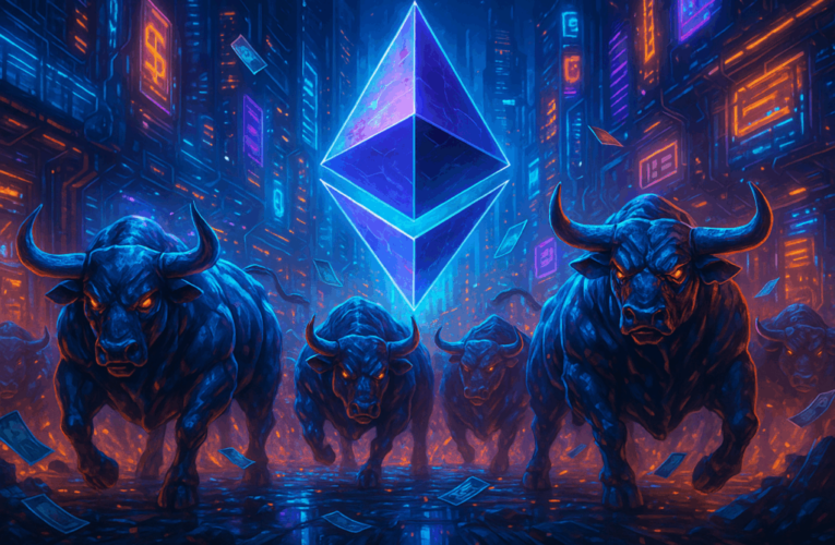 Geopolitické napětí tlačí Ethereum dolů, strategické nákupy pokračují
