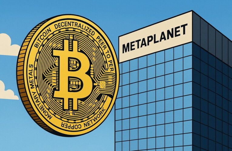 Japonská Metaplanet se stala osmým největším držitelem Bitcoinu