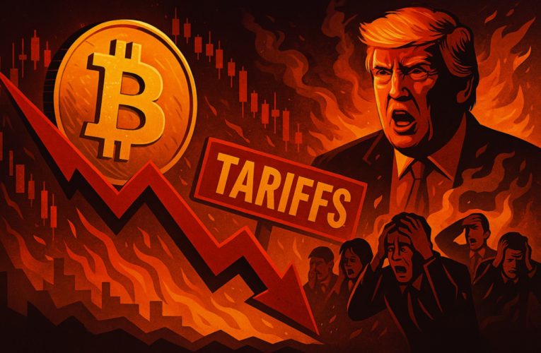 Signál k poklesu: Půjde bitcoin zpátky na 96 000 USD?