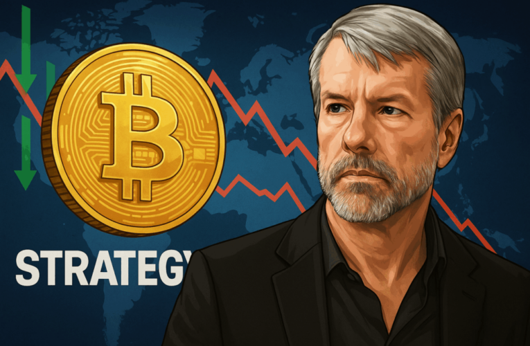 Strategy nakupuje Bitcoin v propadu: Saylor sází proti strachu