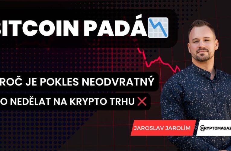 Bitcoin padá: Proč je pokles nevyhnutelný?
