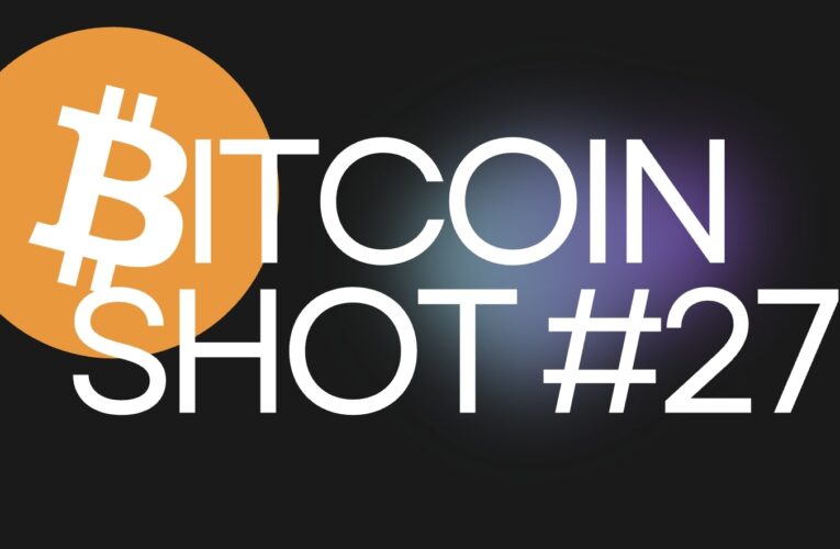 BITCOIN SHOT #27: Shrnutí toho nejzásadnějšího ze světa kryptoměn za poslední týden